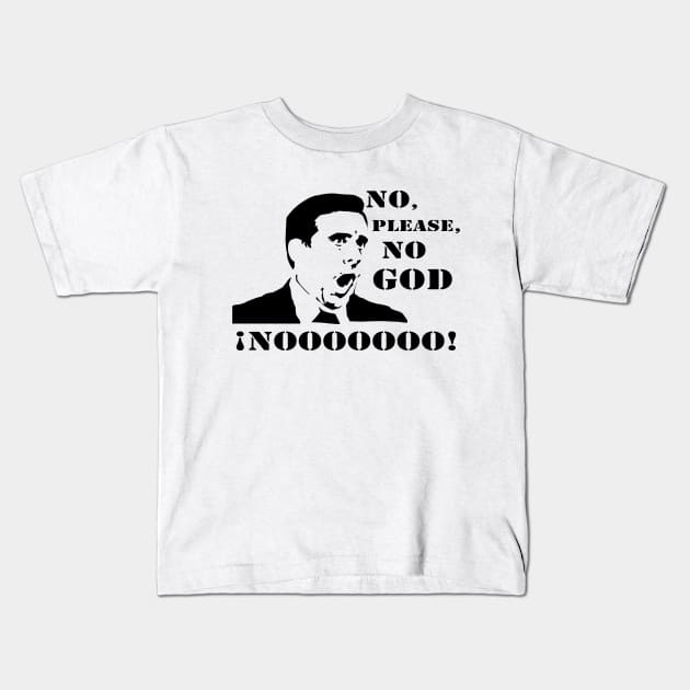 The Office. Michael Scott Meme NOOOOOO Kids T-Shirt by Rosbel